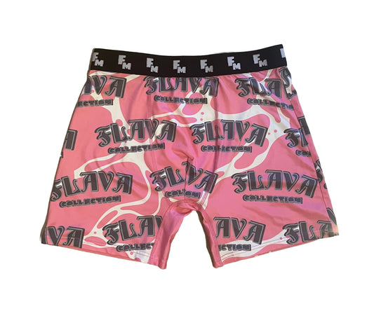 Pink Web Boxer Brief
