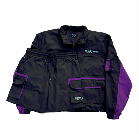 Turnip Noir Windbreaker Set